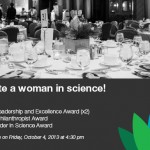 NOV 13: Early Bird Deadline for Minerva’s Women In Science Luncheon