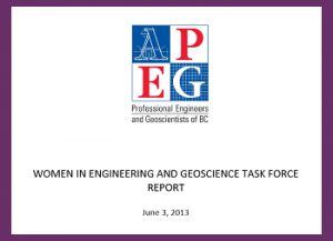 Article: Where are the women? B.C. task force looks at gender imbalance in engineering